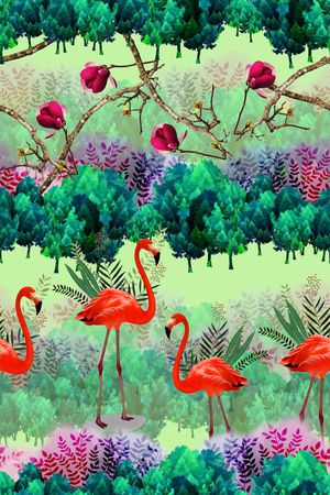 童话森林印花华亿平台图片