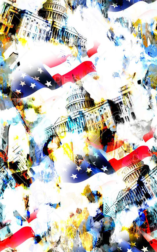 国旗印花华亿平台图片