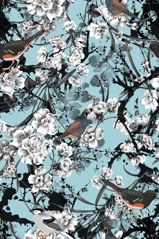 丛林印花华亿平台图片