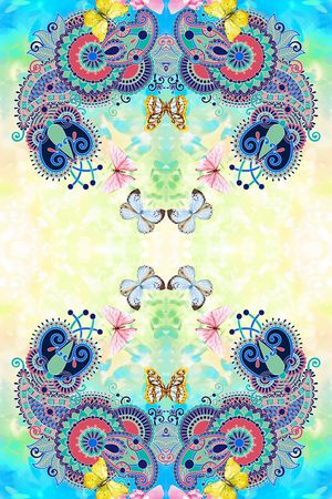 民族风印花华亿平台图片