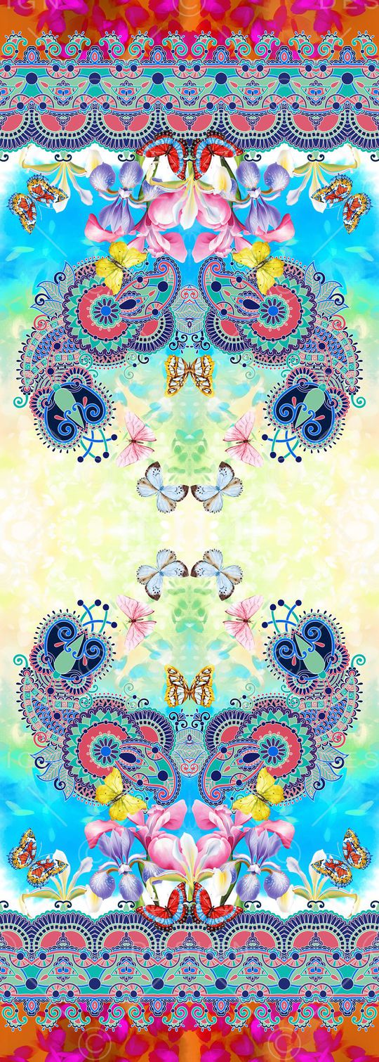 民族风印花华亿平台图片