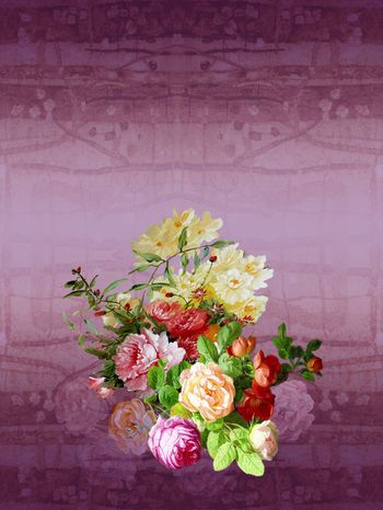 定位花印花华亿平台图片