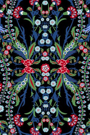 复古印花华亿平台图片