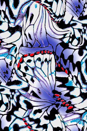 动物纹印花华亿平台图片