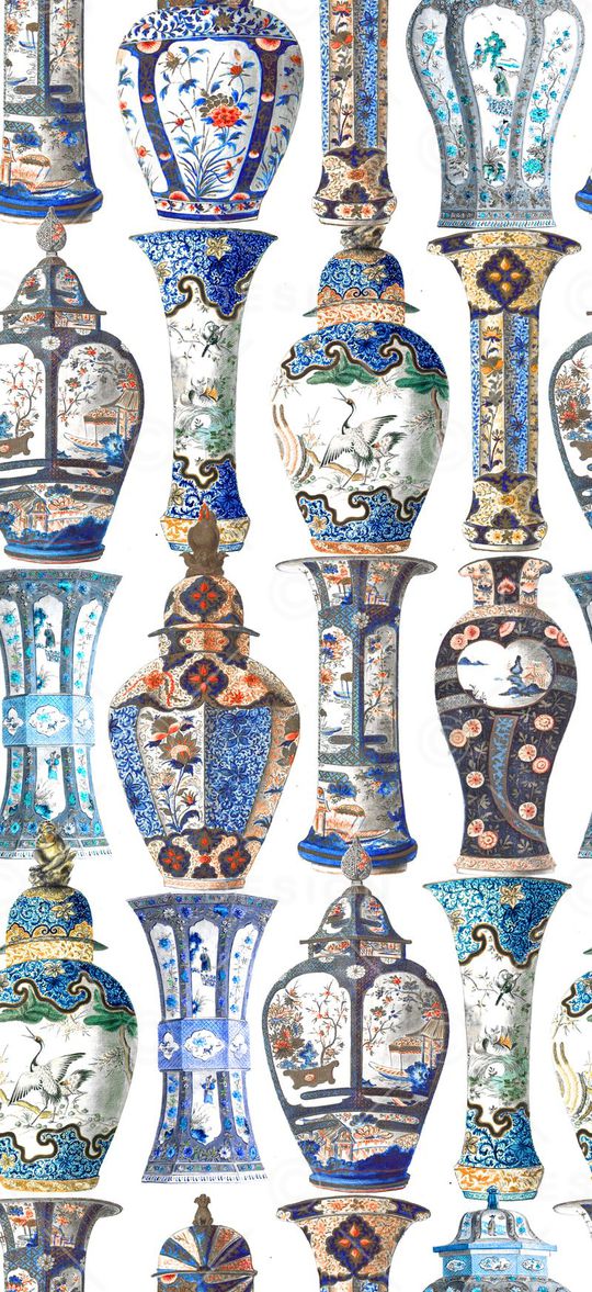 中国风印花华亿平台图片