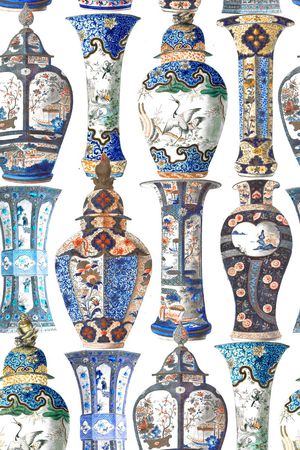 中国风印花华亿平台图片