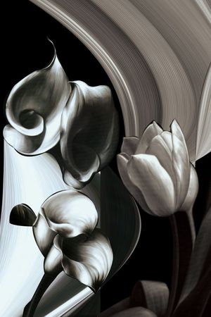 潮流时尚印花华亿平台图片