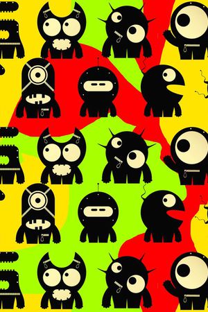 抽象印花华亿平台图片