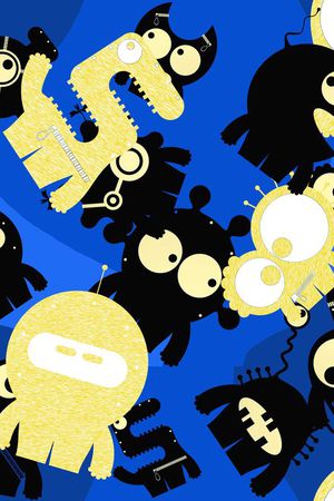 抽象印花华亿平台图片