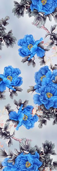 手绘印花华亿平台图片