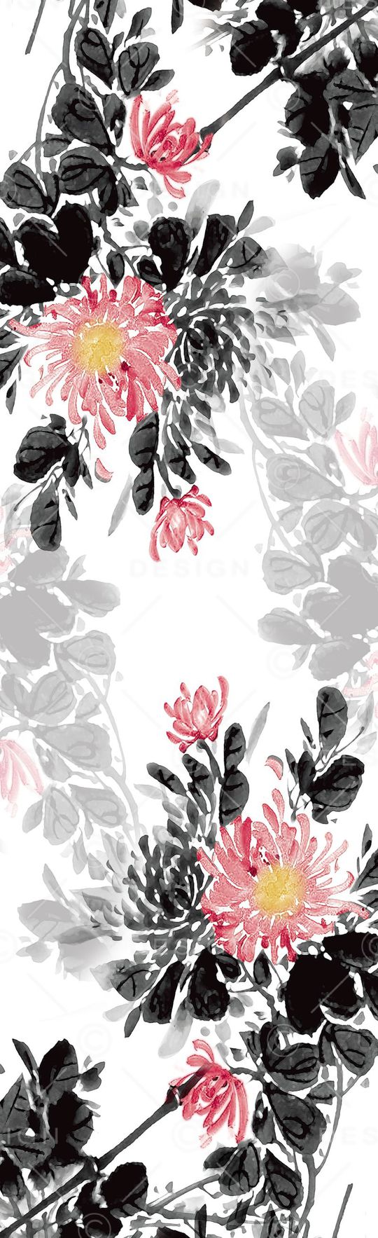 手绘印花华亿平台图片