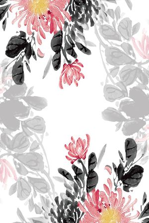 手绘印花华亿平台图片