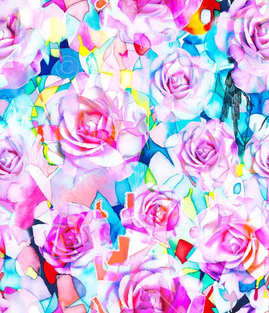 流行时尚印花华亿平台图片