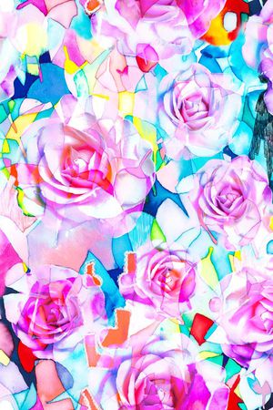 流行时尚印花华亿平台图片