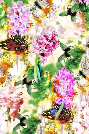 流行时尚印花华亿平台图片