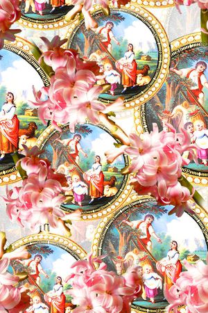 流行时尚印花华亿平台图片