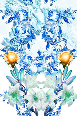 民族风印花华亿平台图片