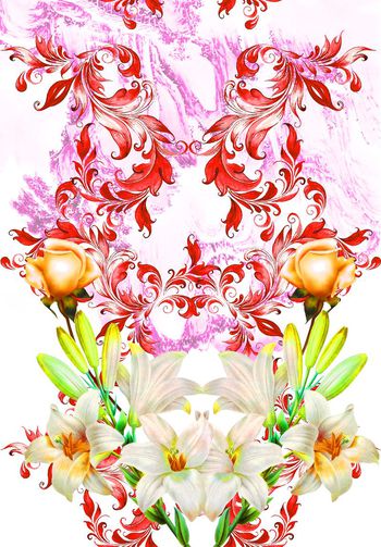 479926-民族中国古时尚手绘幻彩陶瓷 印花 