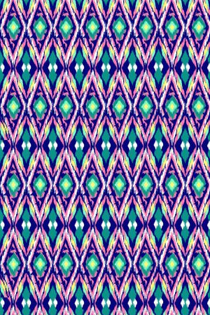 几何图形印花华亿平台图片