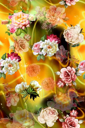 炫光底纹印花华亿平台图片