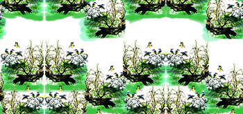 抽象印花华亿平台图片