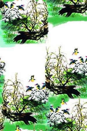 抽象印花华亿平台图片