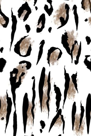 豹纹印花华亿平台图片