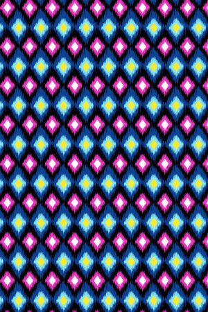 几何图形印花华亿平台图片