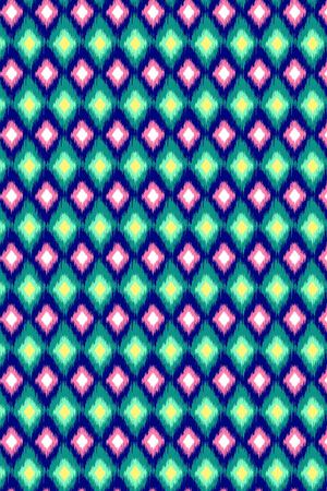 几何图形印花华亿平台图片