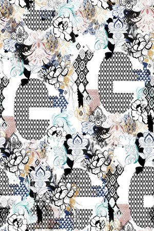 时尚印花华亿平台图片