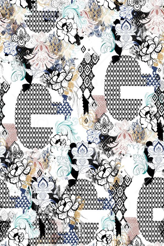 时尚印花华亿平台图片