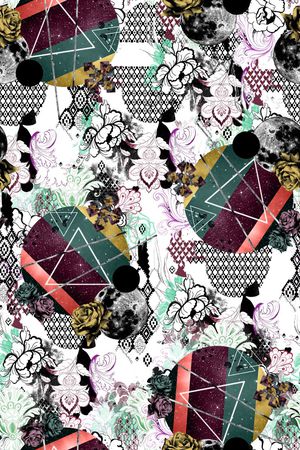 时尚印花华亿平台图片