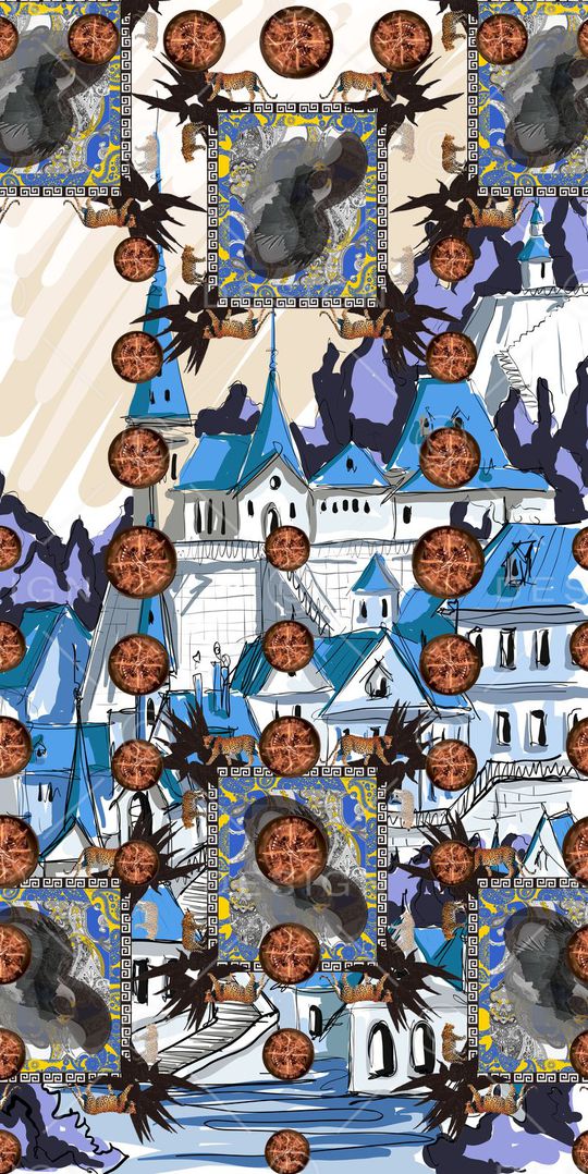 波点印花华亿平台图片