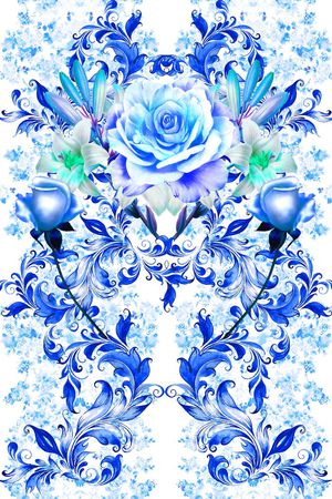 民族风印花华亿平台图片