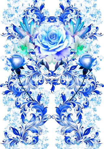 480141-民族中国古时尚手绘陶瓷 印花 定位