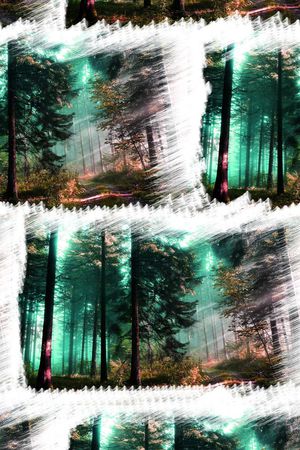 时尚  清新印花华亿平台图片