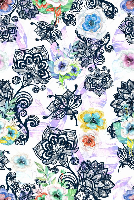 复古印花华亿平台图片