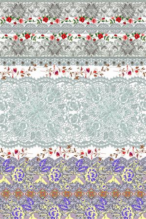 复古印花华亿平台图片