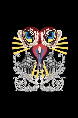 潮流时尚印花华亿平台图片