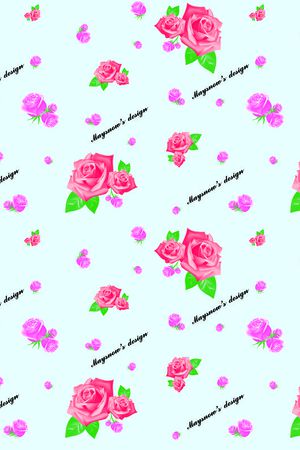 玫瑰印花华亿平台图片