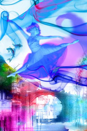 中国风印花华亿平台图片