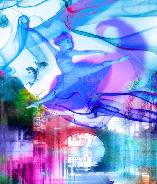 中国风印花华亿平台图片