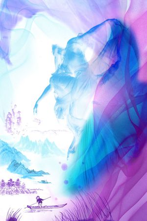 中国风印花华亿平台图片