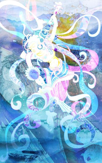 敦煌印花华亿平台图片