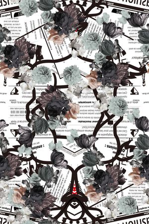 时尚印花华亿平台图片