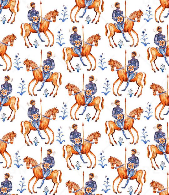 骑士印花华亿平台图片