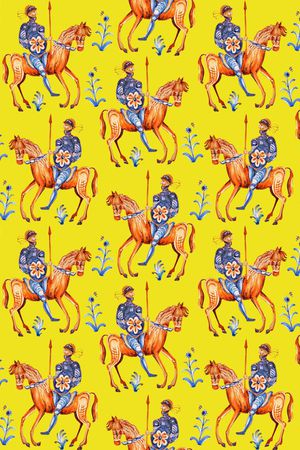 骑士印花华亿平台图片