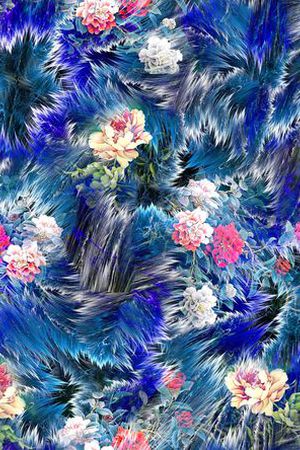 抽象印花华亿平台图片