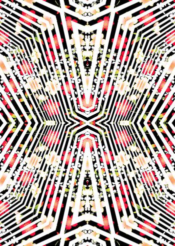 480386-几何条纹暗地浪漫樱花女装连衣裙衬衣