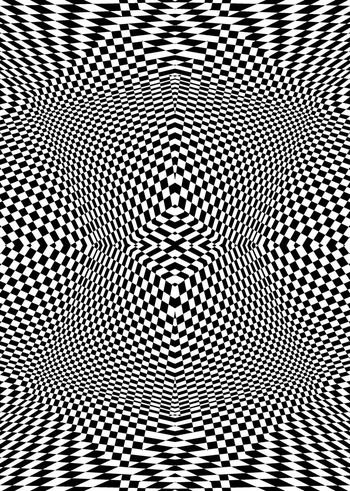 480394-几何渐变格子组合暗地女装衬衣内衣泳